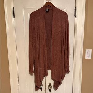 Bobeau Women's Waterfall Cardigan